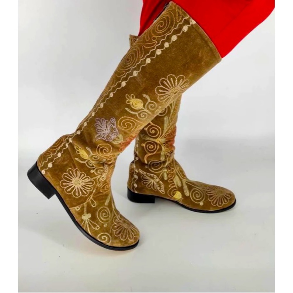 Rockwell Tharp custom boots for athletic calf